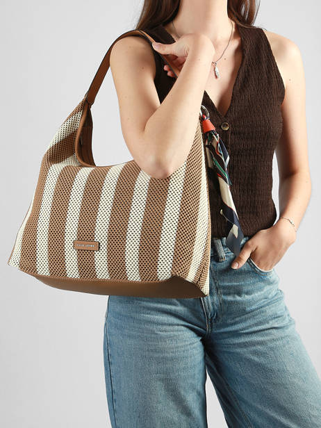 Sac Porté épaule Calvi David jones Marron calvi CM8410 vue secondaire 1