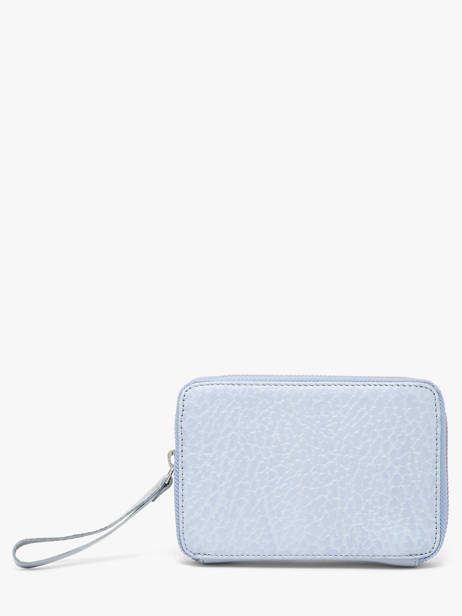 Portefeuille Alice Lavande Cuir Paul marius Bleu lavande ALICELAV