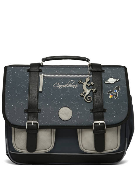 Cartable 3 Compartiments Vintage Urban Cameleon Gris vintage urban CA41 vue secondaire 5