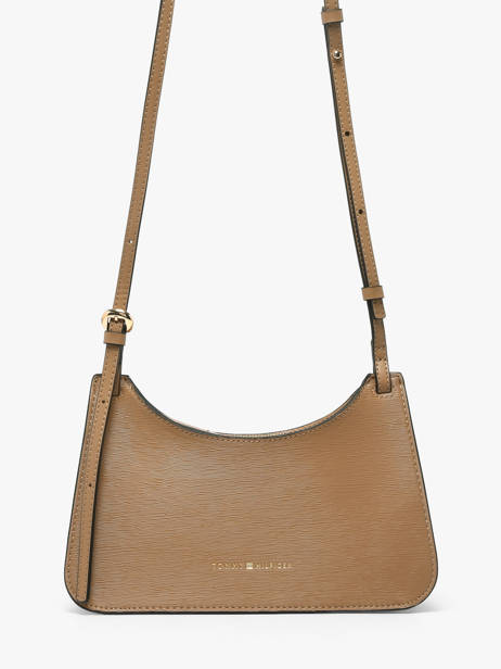 Sac Bandoulière Th Modern Polyurethane Tommy hilfiger Marron th modern AW18619 vue secondaire 2