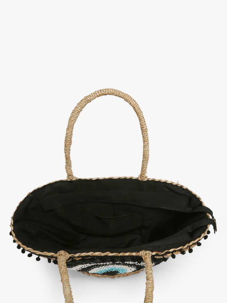 Sac Porté épaule Straw Paille Miniprix Beige straw B464 vue secondaire 2