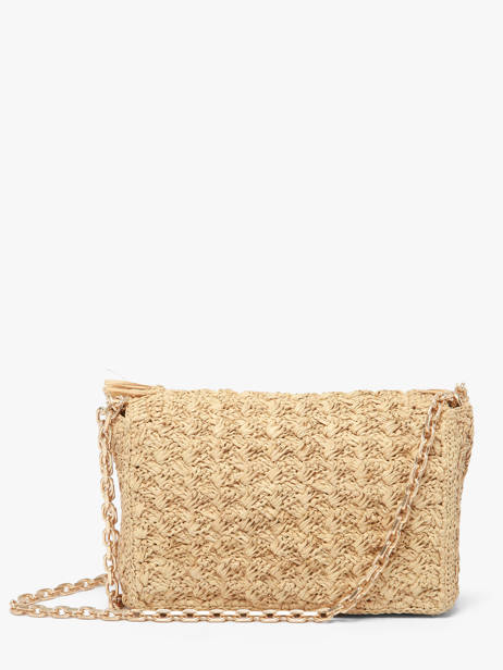 Sac Bandoulière Moon Raphia Raphia Vanessa bruno Beige moon raphia 73V40326 vue secondaire 4
