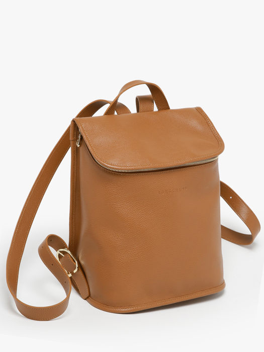 Longchamp Le foulonné Backpack Brown