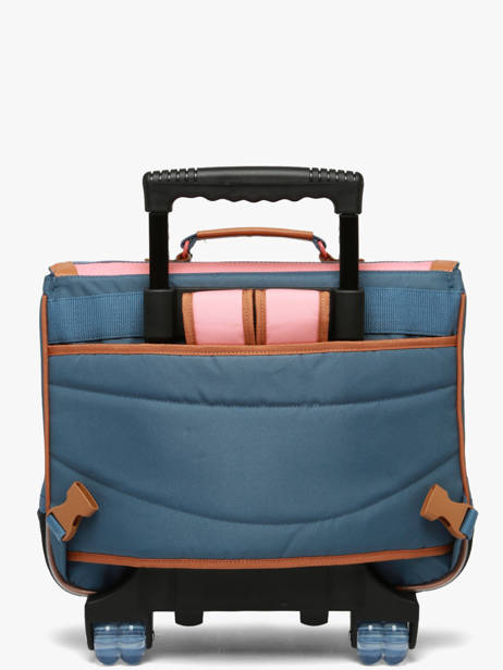 Cartable à Roulettes 2 Compartiments Tann's Rose les fantaisies f 42146 vue secondaire 5