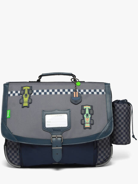 Cartable 2 Compartiments Tann's Gris les fantaisies g 26382511