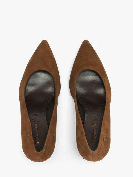Escarpins En Cuir Tamaris Marron women 43 vue secondaire 3
