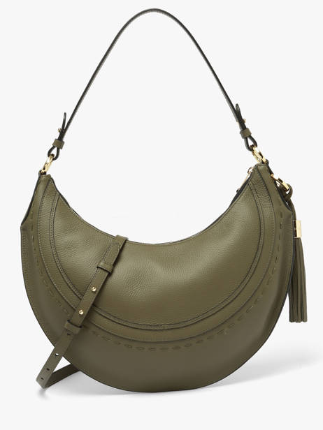 Sac Porté épaule Hoboheme Cuir Lancel Vert hoboheme A14217 vue secondaire 4