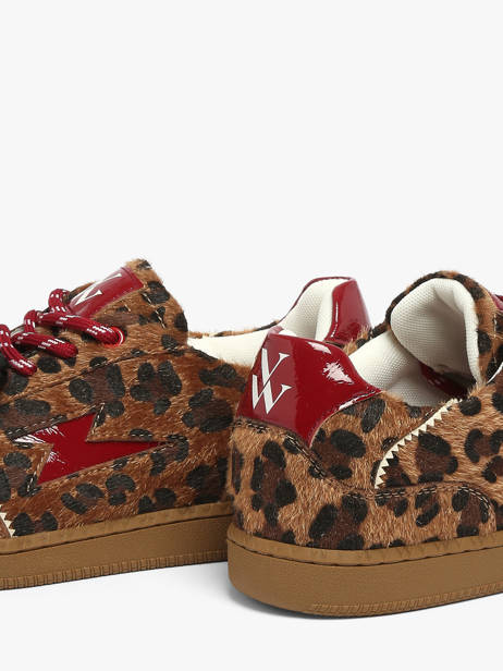 Sneakers Vanessa wu Brown women BK2822LP other view 2