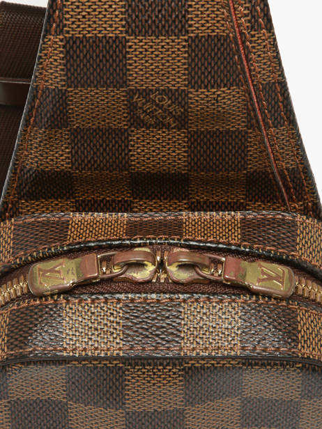 Sac Bandoulière Louis vuitton Marron second life CA1014 vue secondaire 3