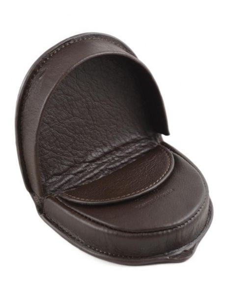 Porte-monnaie Cuir Katana Marron marina 753034 vue secondaire 2