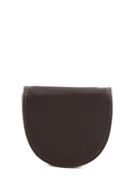Porte-monnaie Cuir Katana Marron marina 753034 vue secondaire 1
