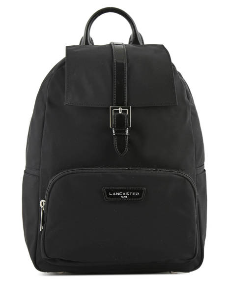 Backpack Lancaster Black basic vernis 514-86
