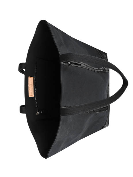 Le Cabas L Paillettes Vanessa bruno Noir cabas 1V40315 vue secondaire 4