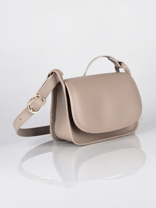 Longchamp Le foulonné Messenger bag Gray