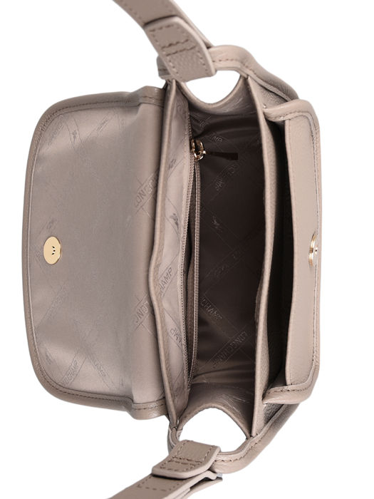 Longchamp Le foulonné Messenger bag Gray