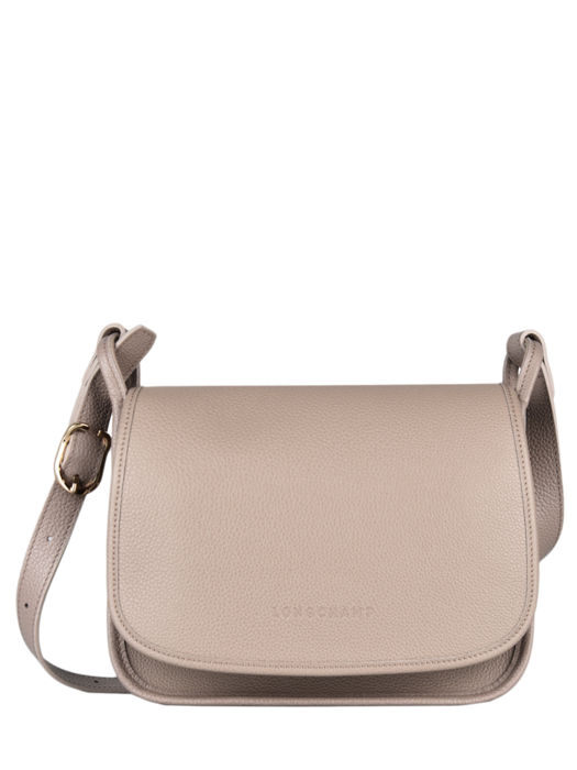 Longchamp Le foulonné Messenger bag Gray