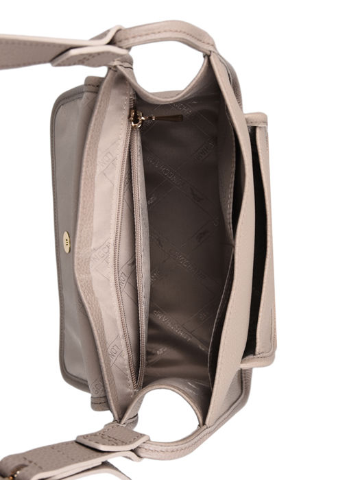 Longchamp Le foulonné Messenger bag Gray