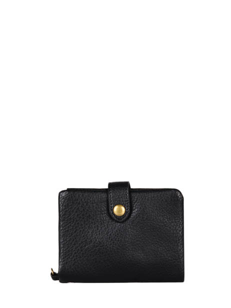 Coin Purse With Card Holder Soft Miniprix Black soft 376