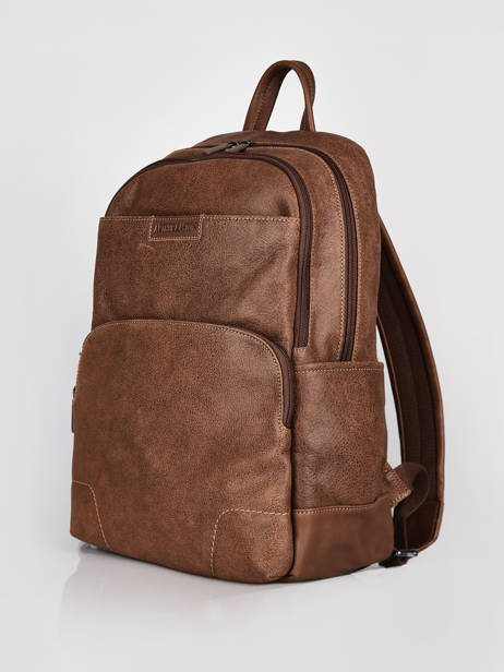 Leather Joseph Business Backpack Arthur & aston Brown marco 16 other view 4