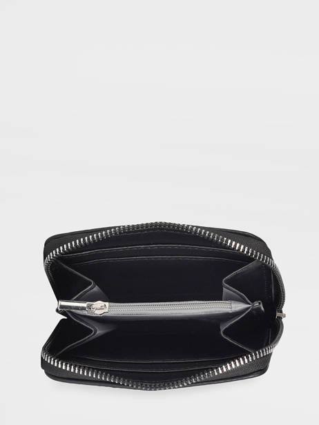 Grained Compact Wallet Miniprix Black grained K2015 other view 1
