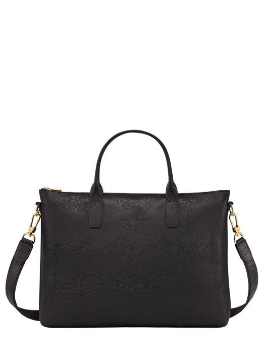 Longchamp Le foulonné Briefcase Black