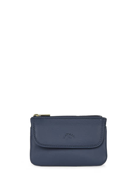 Porte-monnaie Marina Cuir Katana Bleu marina 753120