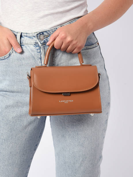 Small Leather Suave Crossbody Bag Lancaster Beige suave even 16 other view 1