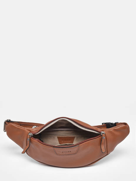 Sac Banane Flandres Cuir Etrier Marron flandres EFLA735M vue secondaire 3