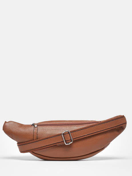 Sac Banane Flandres Cuir Etrier Marron flandres EFLA735M vue secondaire 4