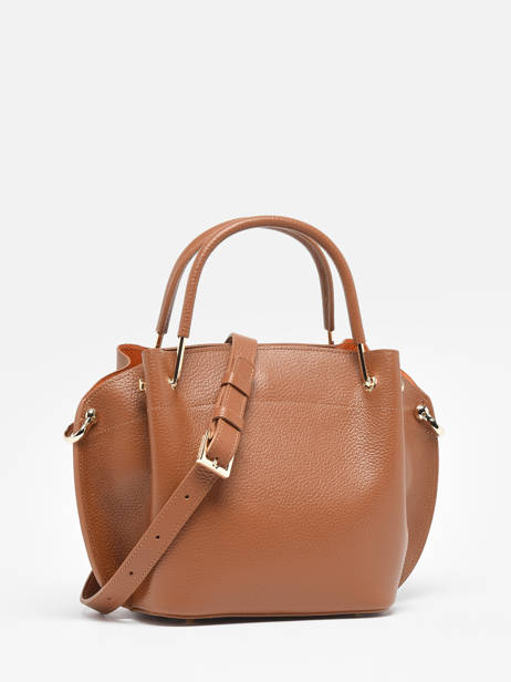 Leather Foulonné Double Satchel Lancaster Brown foulonne double 18 other view 4