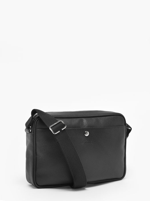 Longchamp Le foulonné Messenger bag Black