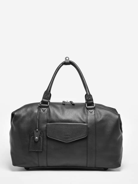 Leather Cabin Duffle Flandres Etrier Black flandres EFLA9910 other view 2