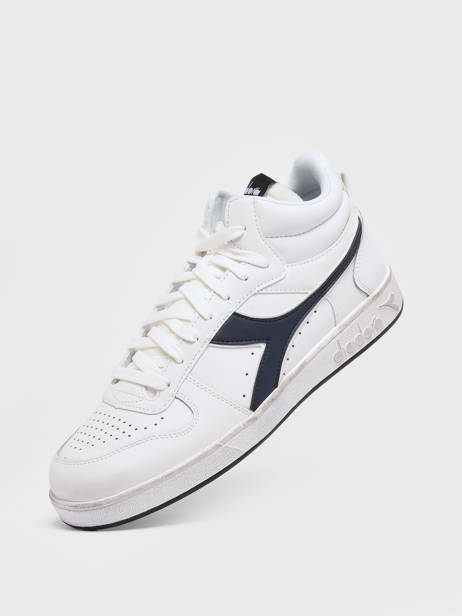 Sneakers Magic Icona En Cuir Diadora Blanc men - 92900060 vue secondaire 1