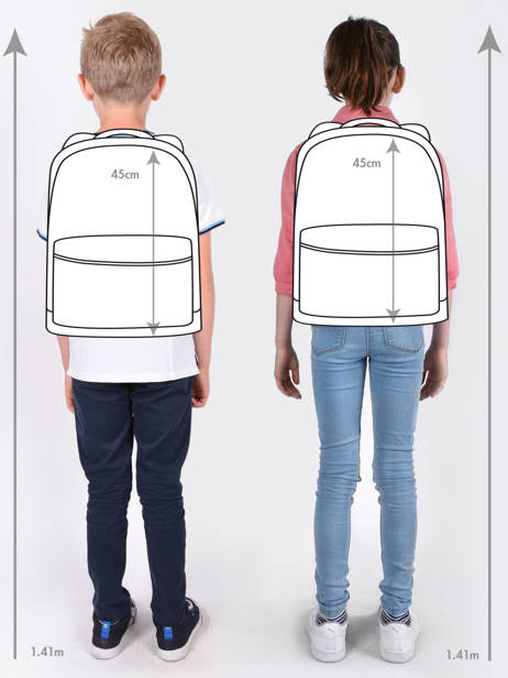 Backpack Aspen 3.0 Boys Stones and bones Blue boys B other view 1