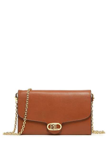 Sac Bandoulière Adair Cuir Lauren ralph lauren Marron adair 31902100