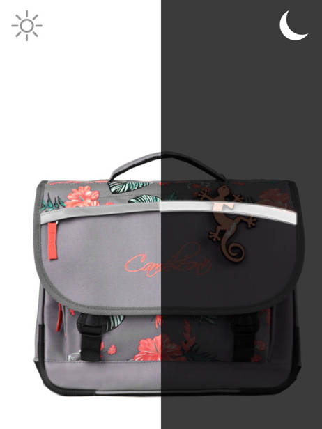 Cartable 2 Compartiments Cameleon Gris actual PBBACA35 vue secondaire 6